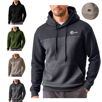 Men's Premium Waffle-Knit Hoodie