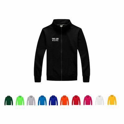 Collar Zipper Long Sleeve