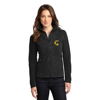 Eddie Bauer® Women's Full-Zip Microfleece Embroidered Jacket