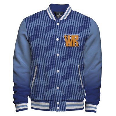 Build Your Own Sublimation Varsity Jacket: Satin Lining
