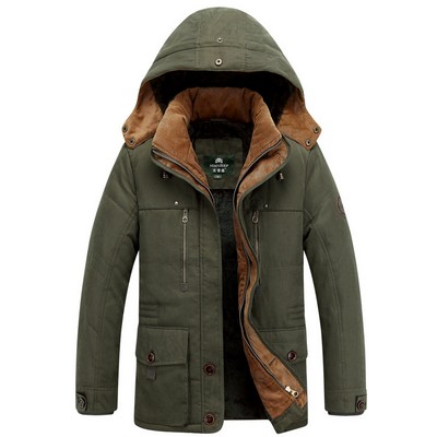 Insulated Jacket With Hood