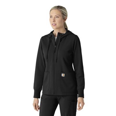 Carhartt Layers Women's Full Zip Waffle Hoodie