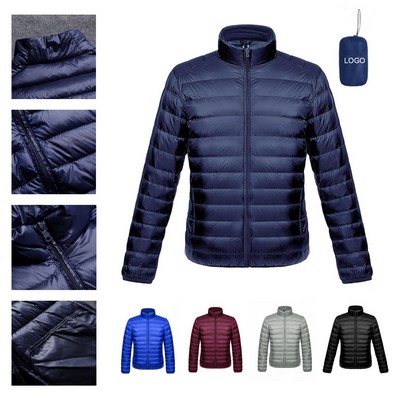 Men Lightweight Packable Puffer Jacket