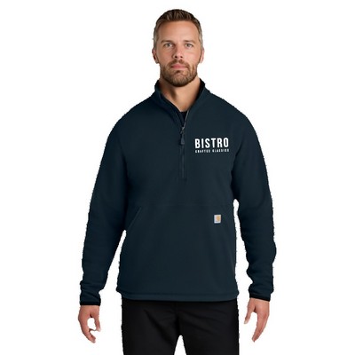 Carhartt® Textured Half-Zip Fleece Jacket