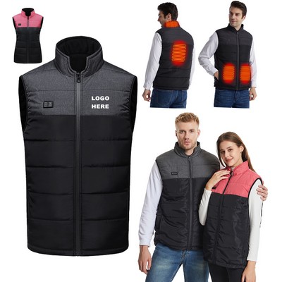 Winter Outerwear Body Warmer Vest Rechargeable Thermal Heating Jackets for Men and Women