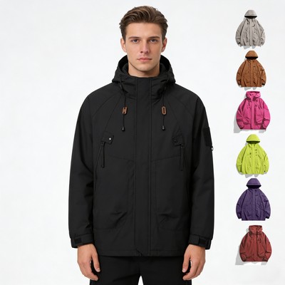 Spring Autumn Men Mountain Hiking Jackets